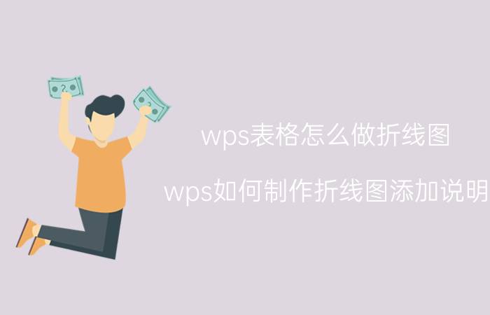 wps表格怎么做折线图 wps如何制作折线图添加说明？